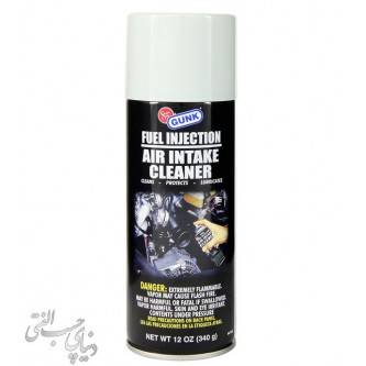 تمیز کننده دریچه ورود هوای انژکتور گانک GUNK Fuel Injection Air Intake Cleaner