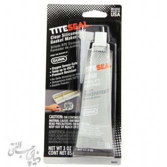 واشر ساز حرارتی بی رنگ گانک GUNK Clear Silicone RTV Gasket Maker