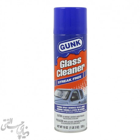 اسپری تمیز کننده شیشه گانک GUNK Glass Cleaner Streak-Free