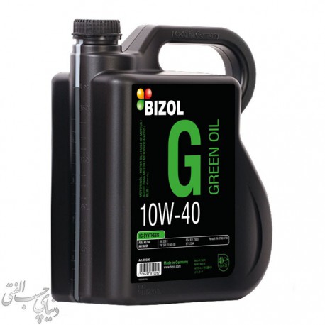 روغن موتور 4 لیتری بیزول BIZOL Green Oil 10W-40 SN