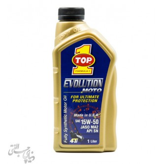 روغن موتورسیکلت تاپ وان Top1 Evolution Moto SAE 10W-40