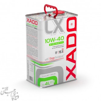 روغن موتور 4 لیتری زادو XADO 10W-40 Synthetic Luxury Drive مدل 20275