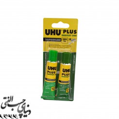 چسب دو قلوی صنعتی 300 کیلوگرمی اوهو UHU Plus Endfest 300 33g