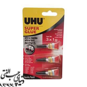 چسب قطره ای موشکی اوهو UHU Precision