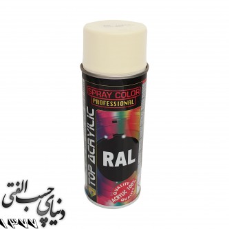 اسپری رنگ اکریلیک کرمی روشن اکو سرویس 5018 Eco Service RAL Spray Color