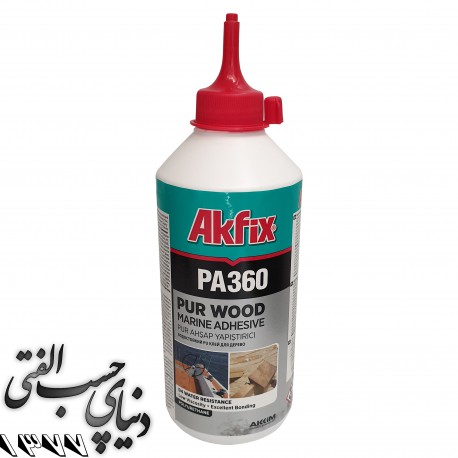 چسب چوب ضد آب آک فیکس Akfix PA360 PUR Wood Marine Adhesive