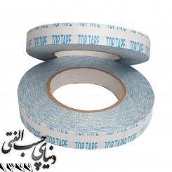 چسب دوطرفه 2 سانت کاغذی سلولزی پوست آبی - تاپ تیپ Top Tape