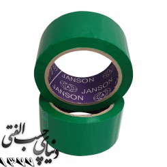 چسب نواری رنگی 5 سانت سبز جانسون Janson Color Adhesive Tape