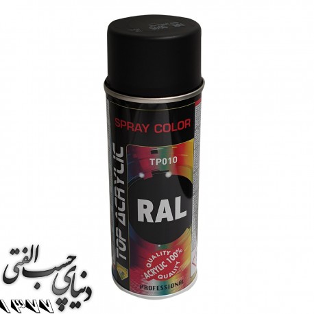 اسپری رنگ مشکی براق اکو سرویس 9005 Eco Service RAL Spray Color