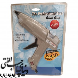 دستگاه تفنگ صنعتی چسب حرارتی هوم ایز هوی Homeease Heavy Glue Gun