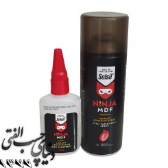 چسب ام دی اف 400 میل سلسیل SelSil Ninja MDF Instant Adhesive