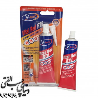 واشر ساز حرارتی بی رنگ گانک GUNK Clear Silicone RTV Gasket Maker