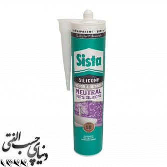 چسب سیلیکون نوترال خنثی سیستا Sista Neutral 100% Silicone